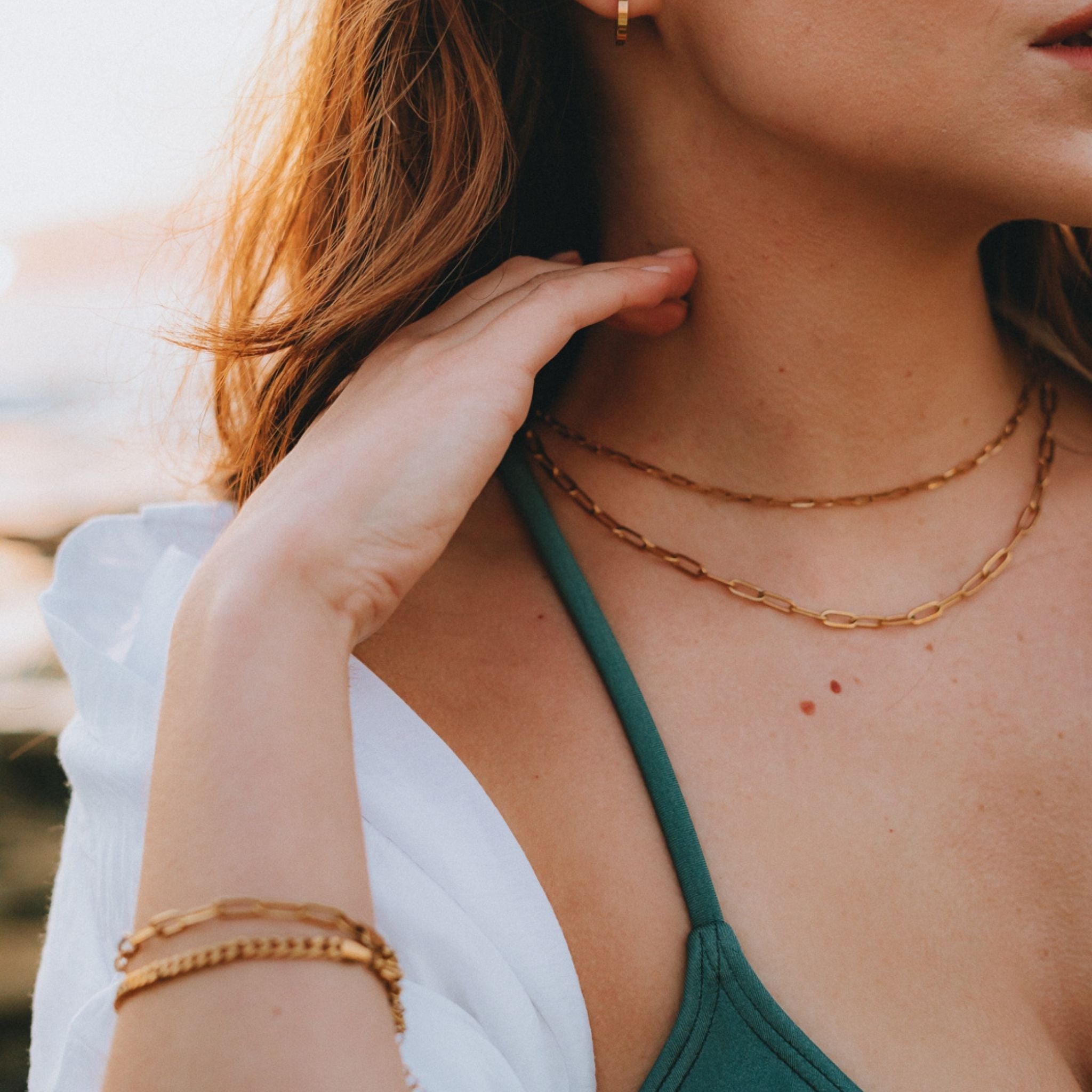 Boyfriend Bold Chain Necklace – Sister's Shine Jewelry